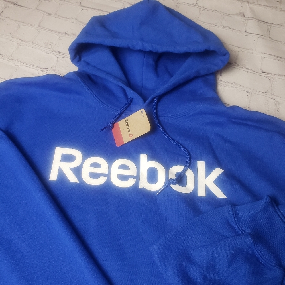New Reebok Blue Hoodie In T280-281
